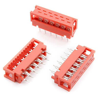 [40pcs] TMM-2-0-12-1 Wire-To-Board Connector 1.27mm Plug THT