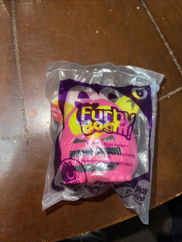 2013 mcdonalds furby boom playful eyes furby toy #6 (HOME26)Q4