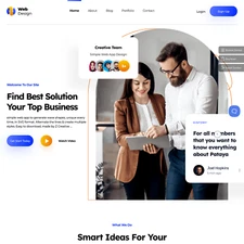 Web Design Business Website Design with Free VPS Web Hosting & Installation