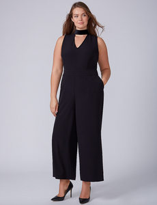 lane bryant white jumpsuit