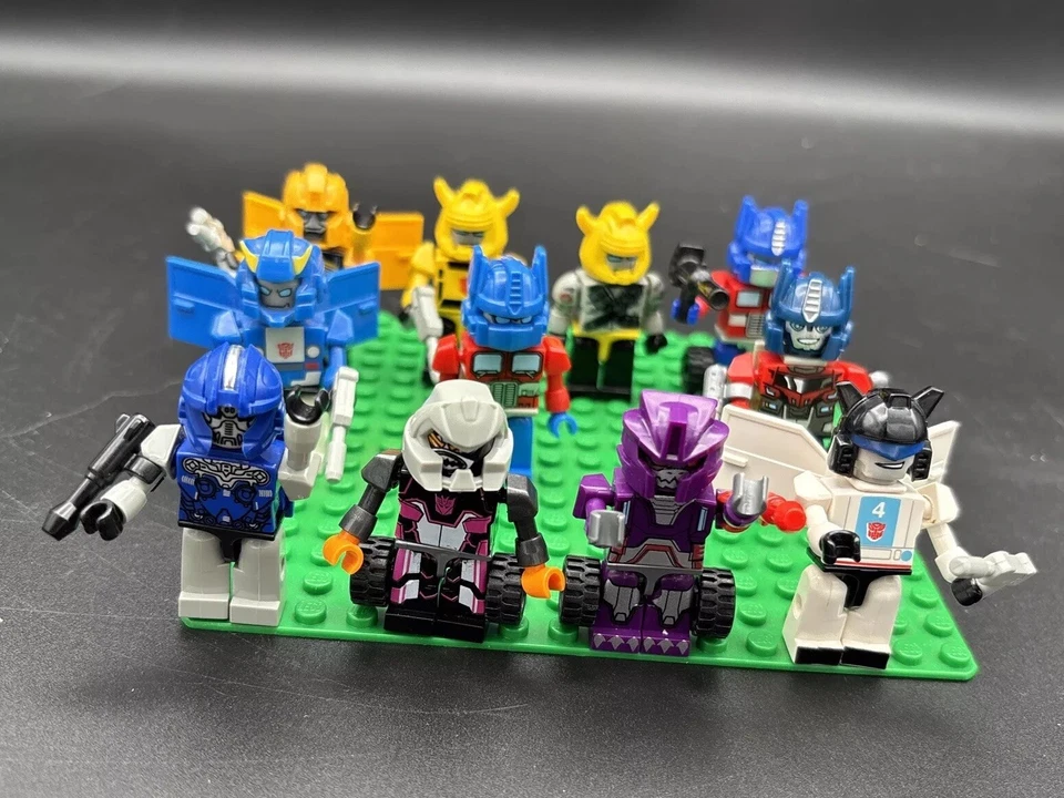 KRE-O Transformers Mini Figure Lot Of 11 KREO Optimus Prime Bumblebee READ - Image 2 of 4