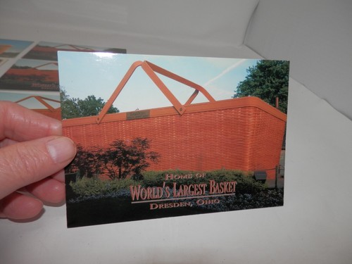 Lot of 6 Vintage Longaberger Postcards - Home Office Worlds Largest Basket 6x4" - Picture 4 of 14
