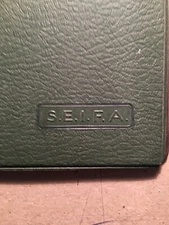 COLLECTIBLE CASE_ADVERTISING_DOCUMENT HOLDER_S.E.I.F.A._VINTAGE_FOLDER