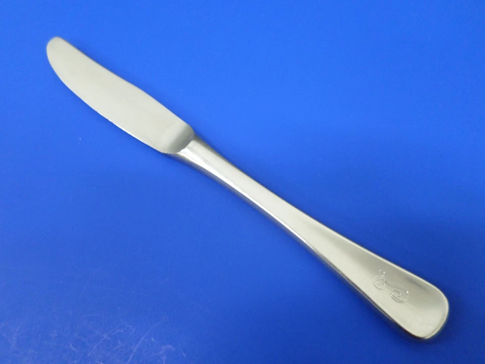 6 WMF Cromargan FINESSE Satin Stainless GERMANY Flatware DINNER KNIVES monogram - Image 4 of 4