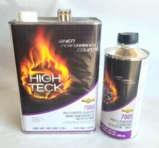 High Teck 7000 Clear Coat Multi-Purpose High Gloss Gallon W/ Choice of Hardener