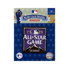 2021 Colorado MLB All-Star Game Jersey Patch Size  3.25" Wide and 3.5" Tall.
