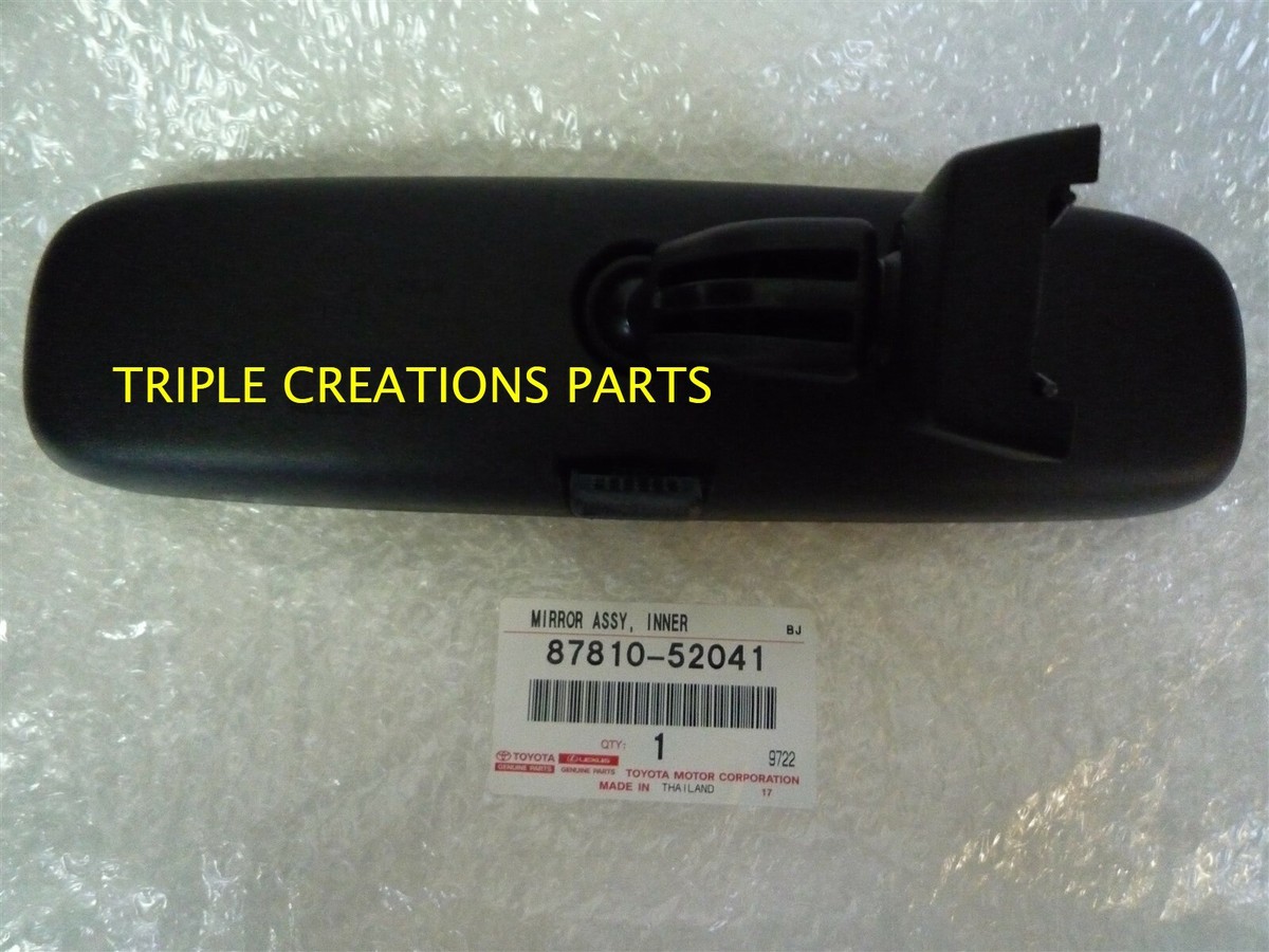 87810-52041 GENUINE OEM TOYOTA MIRROR ASSY, INNER REAR VIEW  