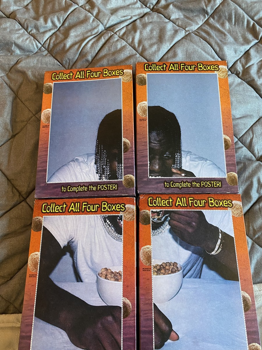 菓子 Lil Yachty's Reese's Puffs Lil Yachty Reese's Puffs Cereal - Full Set Of All 4 - Sealed