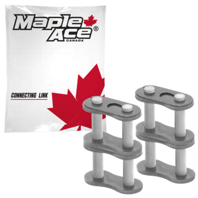 06B-2 Connecting Master Link for Roller Chain Double Strand (Qty 2)