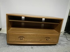 ERCOL WINDSOR  TELEVISION UNIT - LIGHT FINISH