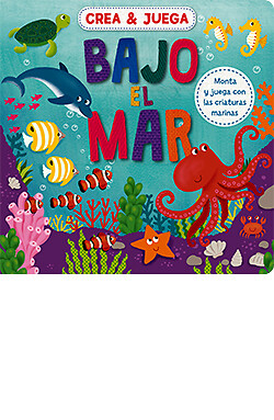 BAJO EL MAR. MONTA Y JUEGA CON LAS CRIATURAS MARINAS. NUEVO. Envío URGENTE