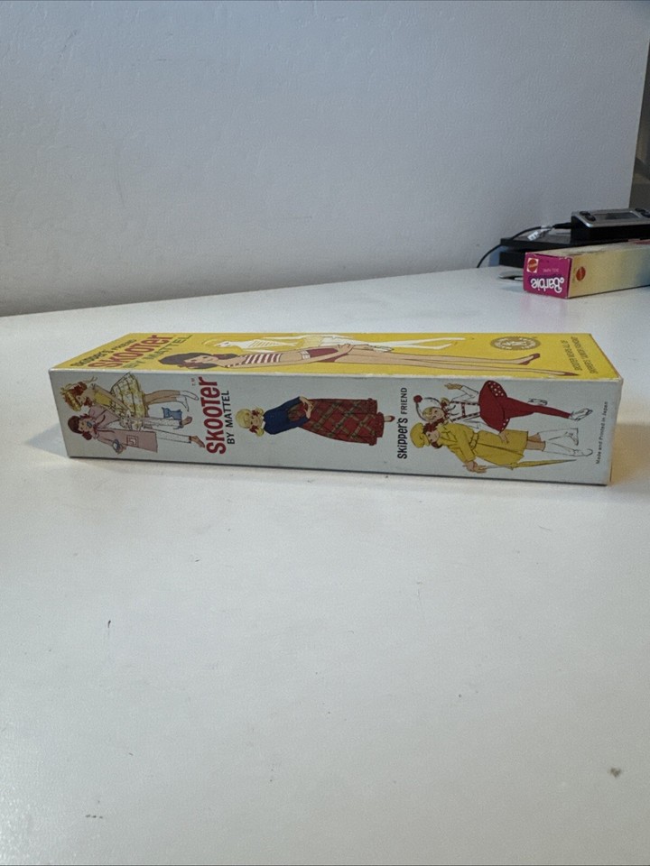 Barbie Skipper Vintage 1964 – Cheveux Roux Et Tenue D'origine – Mattel