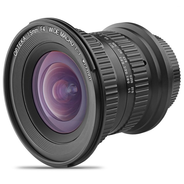 Opteka 15mm f4 11 Macro Wide Angle Lens for Nikon D3500 D3400 D3300