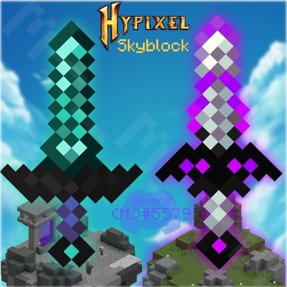 Hypixel Skyblock - Aspect of the AOTE/AOTD *MAXED* - (Fast