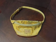 Splendido Alviero Martini Geo Belt Bag/Bum Bag/Fanny Pack/borsa Ottime Condizioni.