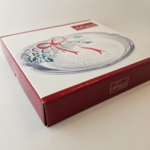 Mikasa 7" Bonboniere Celebrations Holiday Bells Christmas Collection mit Box - Bild 4 von 6
