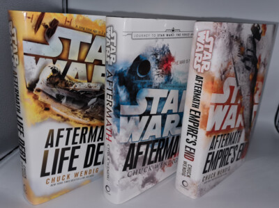 STAR WARS AFTERMATH TRILOGY - CHUCK WENDIG 1. EDITION GEBUNDEN