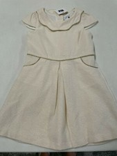 NWT JANIE AND JACK SPECIAL OCCASION IVORY SPARKLE PARTY DRESS  SZ  4  69