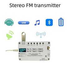 76MHZ-108MHz FM Transmitter Bluetooth USB FM Radio Receiving and Transmitting