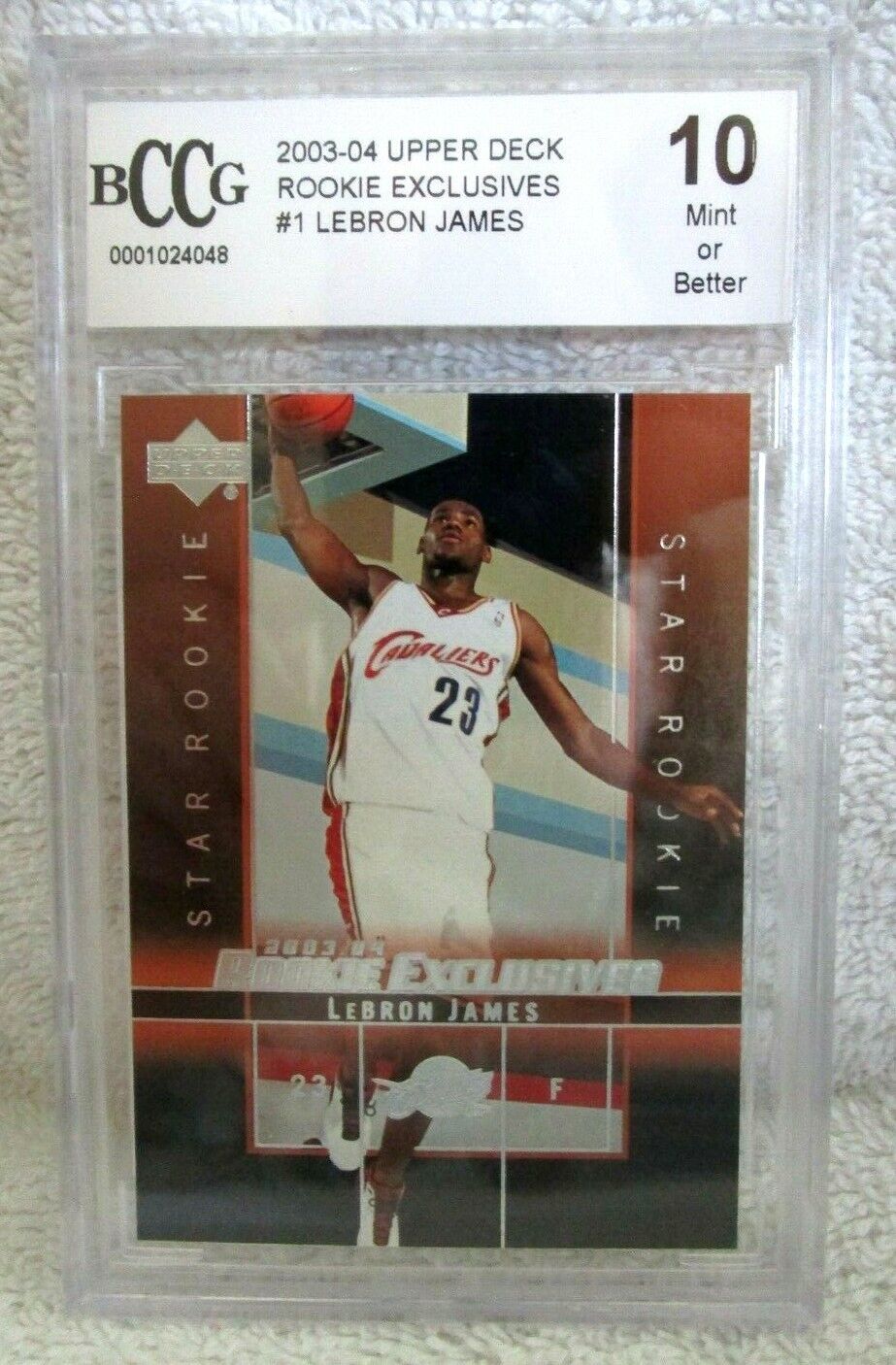 lebron james rookie card 2003年