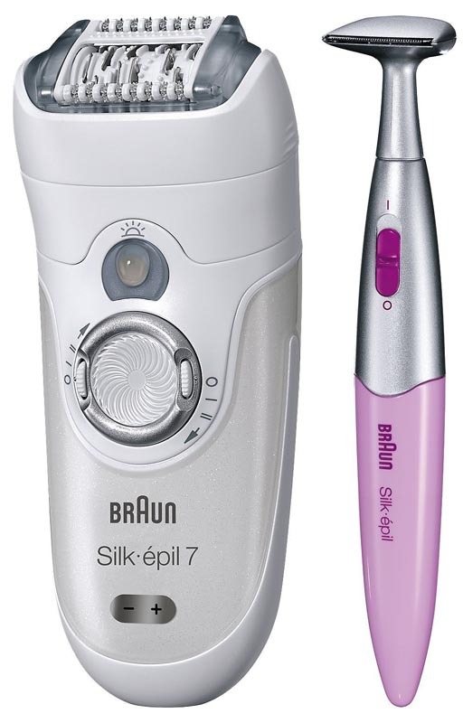 Braun 7681 Leg Body Face Epilator Lady Shaver Bikini Styler