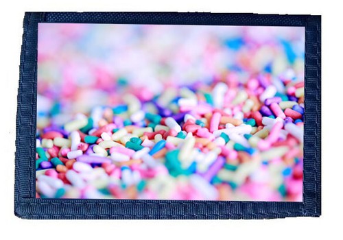 Portafoglio personalizzato bambini bambini IL TUO NOME glitter cuore spruzzi borsetta regalo - Foto 13 di 18