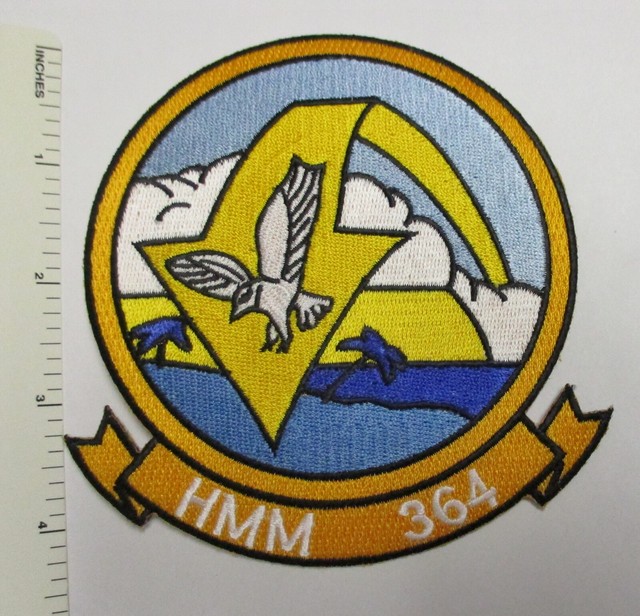 USMC MARINE CORPS HMM364 HELICOPTER SQUADRON PATCH Original eBay