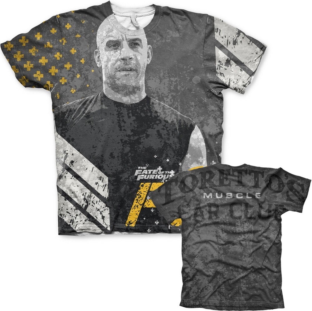 ALTRA T shirt Allover The Fast and the Furious The Fate Of The Furious