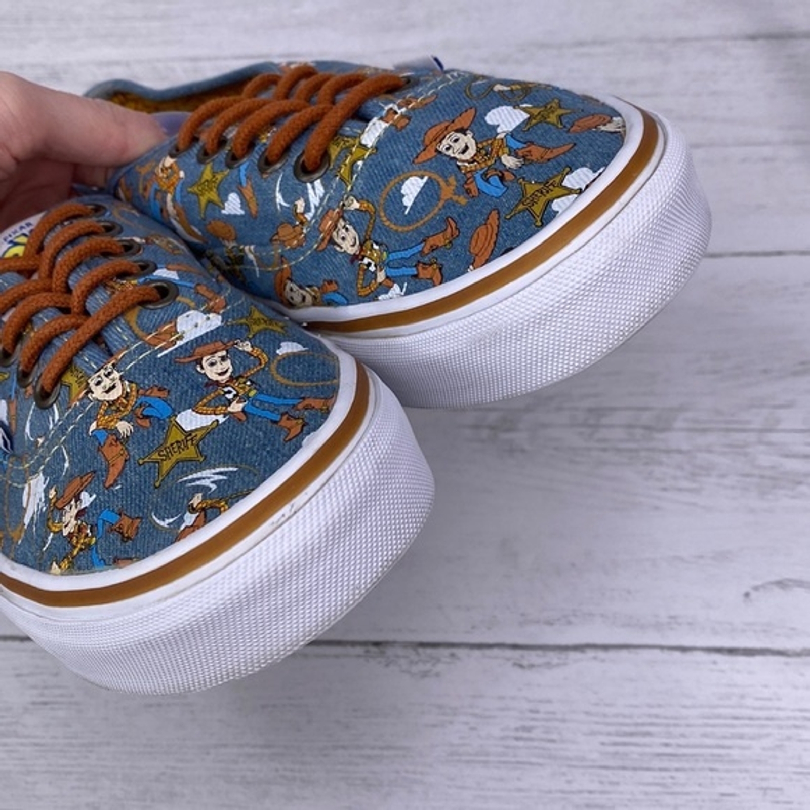 Vans x Toy Story Woody Disney Pixar Shoes Sneakers in… Gem