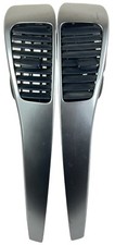 Read 2003-2006 Kia Sorento Silver Center Dash Trim Pair Of Air Vents Wbezel