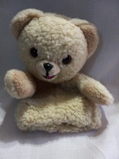 VTG 1985 Snuggle Fabric Softener Puppet Teddy Bear Plush Lever Bros/ Russ W Tags