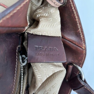 PRADA バッグ Prada Tote Bag Br3419 Logo Jacquard | eBay