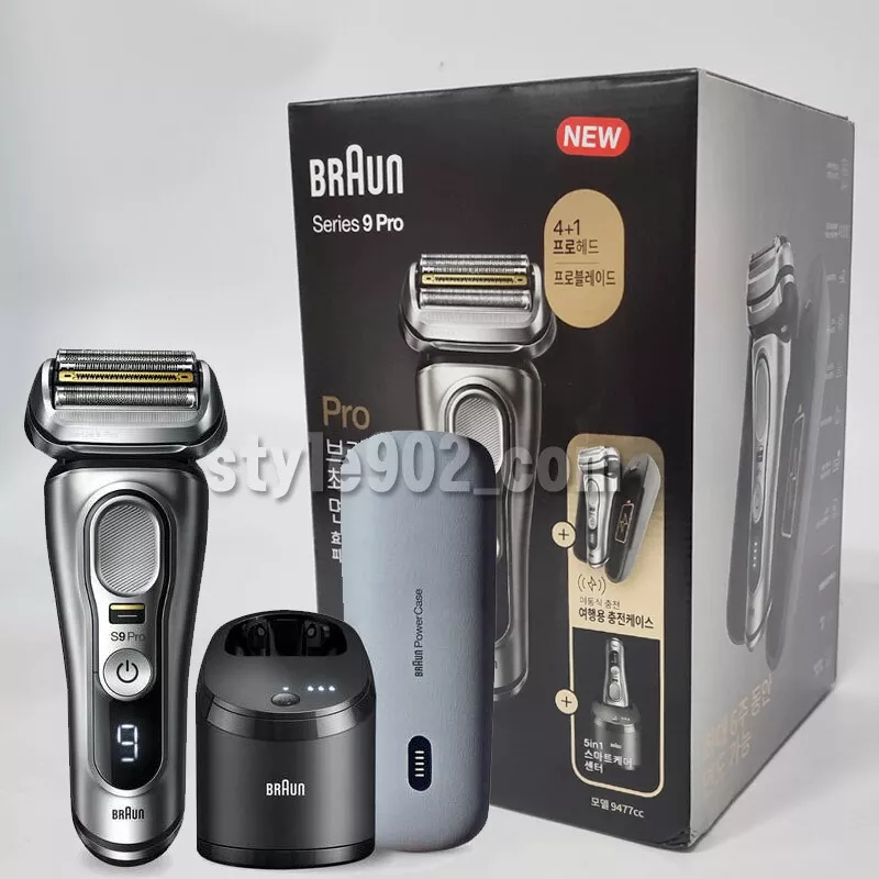 Original Braun Series 9 Pro Electric Shaver with PowerCase 9477cc - FedEX