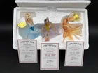 Ashton Drake Heirloom Ornaments "VIVE LE BALLET"  Set of 3 ~ w/COA'S ~  SET #2