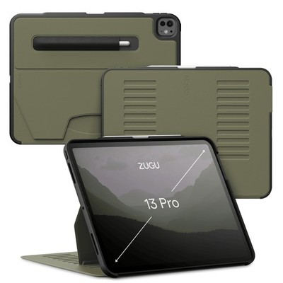 Zugu Case for iPad Pro 13 M4/M5 2024/2025, Slim Protective Cover with Apple P...
