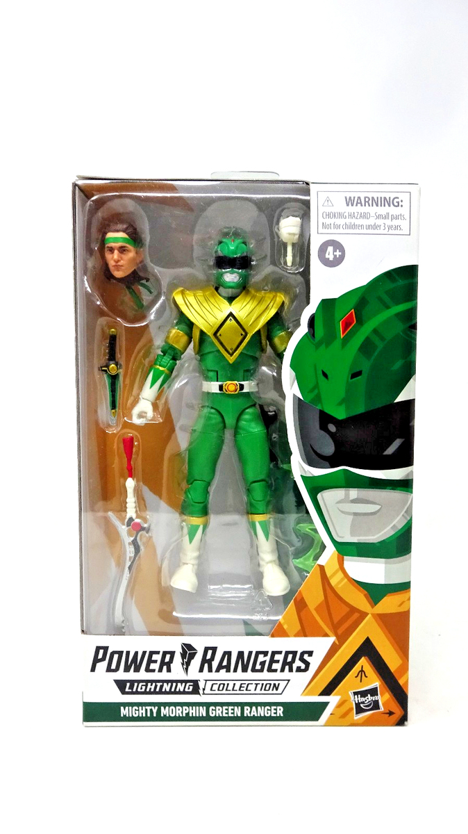 Hasbro E8966 Power Rangers Lightning Green Ranger 7 inch Action