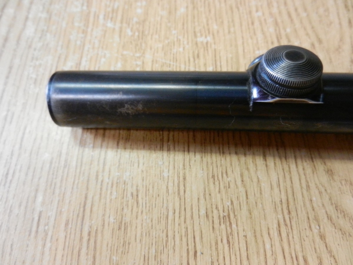 Vintage Weaver K3-C3 Rifle Scope Plex crosshairs Bluing Has Weaver