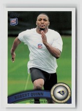 Robert Quinn #271 2011 Topps Rookie Rc Rams