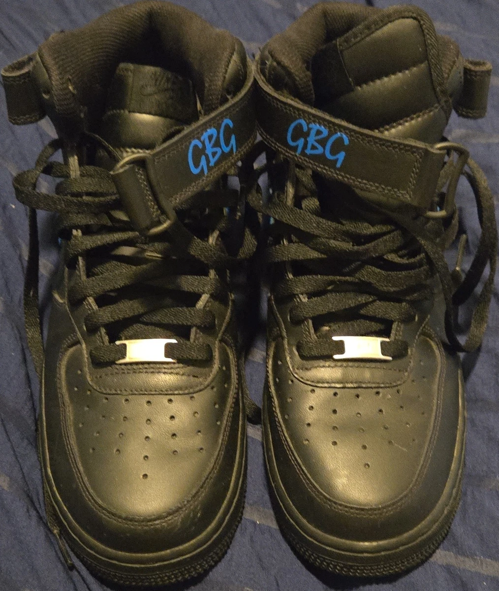 Preços baixos em Nike Air Force 1 Mid '07 Triple Black | eBay