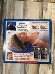 Posture Pump 1100-SX Neck Disc Hydrator Cervical Spine Pain Relief Therapy
