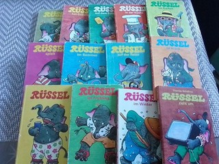 DDR Kinder Bilderbücher Konvolut Rüssel Der ELEFANT 2 Jahre