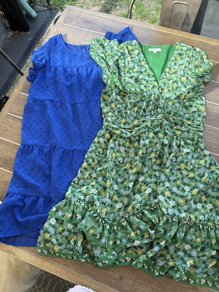 green emerald velvet dress Shop Max Studio clothing and handbags at SilkRoll. Trade with us! main image 0
