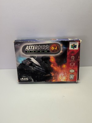 Asteroids Hyper 64 N64 Nintendo 64 COMPLETE TESTED AUTHENTIC LOOK! FAST SHIPPER 