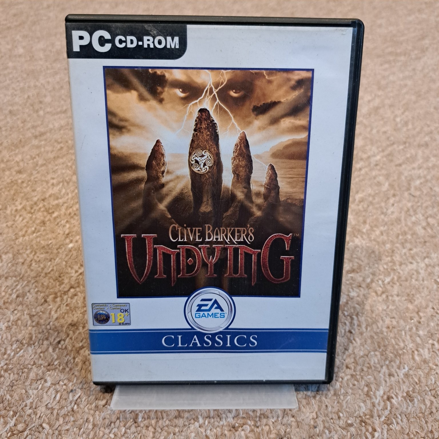 Clive Barker's Undying Classics PC CD-ROM Video Game Horror FPS