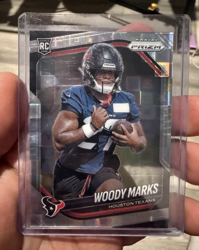 2025 Panini Prizm Rookies Woody Marks Pandora Prizm /400 RC #395 Texans