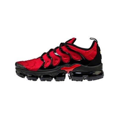 Nike Mens' Air Vapormax Plus Casual Running Shoes - University Red/Black/White