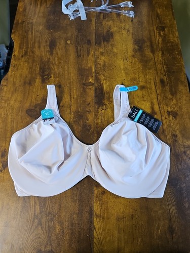 NWT 40DDD Bali Passion for Comfort Seamless Underwire Minimizer Bra 3385 DF3385 - Picture 1 of 8