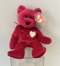 Ty Beanie Baby Valentina the Bear 1999 Retired Red Valentine Teddy MWMT Vintage
