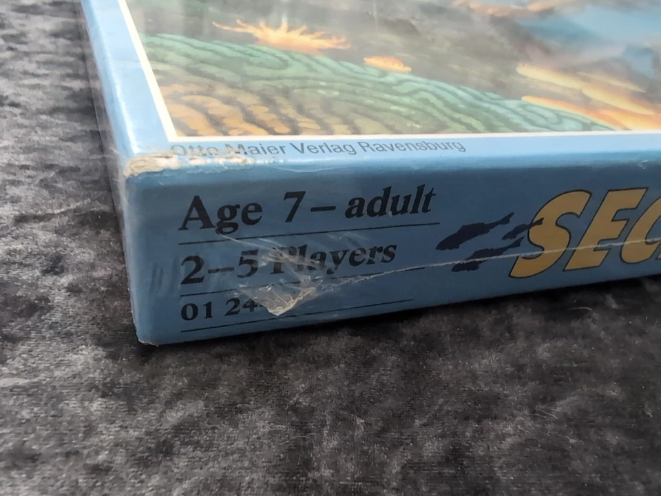 Secrets of the Deep Ravensburger 1991 Vintage Game Sealed - Image 2 of 4
