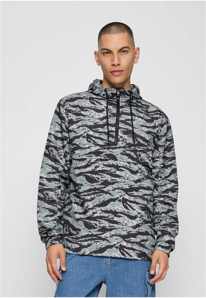 Tiger Camo Pull Over Herren Kapuzenpulli | Urban Classics | TB1878 - Bild 1 von 1